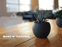 Tablet Screenshot of mamawtarnowie.pl